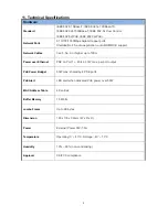 Preview for 4 page of KTI Networks KGS-0800-4HP User Manual