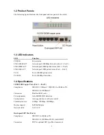 Preview for 7 page of KTI Networks KGS-510F Ver.D Installation Manual