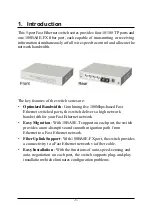 Preview for 5 page of KTI Networks KS-105F-B Series Installation Manual