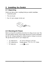 Preview for 9 page of KTI Networks KS-105F-B Series Installation Manual