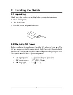 Preview for 8 page of KTI Networks KS-115F Series Installation Manual