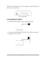 Preview for 9 page of KTI Networks KS-115F Series Installation Manual