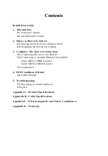 Preview for 4 page of KTI Networks KS-116 Installation Manual