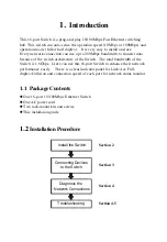 Preview for 5 page of KTI Networks KS-116 Installation Manual