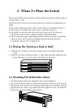 Preview for 6 page of KTI Networks KS-116 Installation Manual