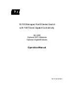 Preview for 1 page of KTI Networks KS-2260 Operation Manual