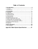 Preview for 4 page of KTI Networks KSC-200 Series Installation Manual