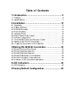 Preview for 4 page of KTI Networks KSC-240 Installation Manual