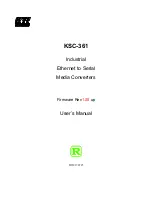 Предварительный просмотр 1 страницы KTI Networks KSC-361 User Manual