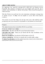 Preview for 6 page of KTI Networks KWG-1001 User Manual