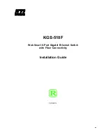 KTI KGS-510F Installation Manual предпросмотр