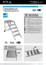 Preview for 1 page of KTL MAX STRUCTURE Series Instruction Manual