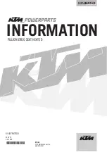 KTM Power Parts 61407947000 Information preview