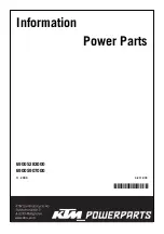 KTM Power Parts 69005283000 Information preview