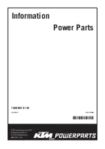 KTM Power Parts 76008915144 Manual предпросмотр