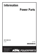 KTM Power Parts USD 48 Quick Start Manual preview