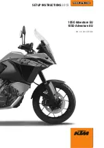 KTM 1050 Adventure Setup Instructions preview