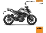 Preview for 1 page of KTM 125 Duke 2017 Owner'S Manual