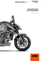 Preview for 1 page of KTM 1290 SUPER DUKE R 2021 Owner'S Manual