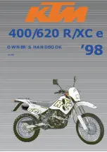 Предварительный просмотр 1 страницы KTM 1998 400 R Owner'S Handbook Manual