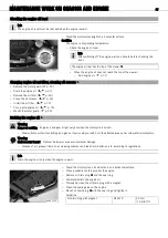 Preview for 69 page of KTM 2009 690 Rally Factory Replica Owner'S Manual