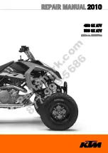 KTM 2010 450 SX Repair Manual preview