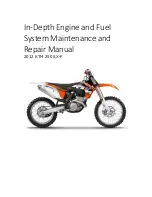 KTM 2012 250 SX-F System Maintenance And Repair Manual preview