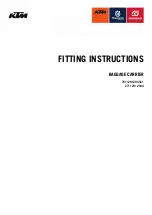 KTM 27112912044 Fitting Instructions Manual preview