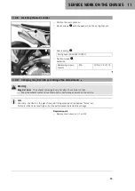 Предварительный просмотр 61 страницы KTM 450 SMR 2021 Owner'S Manual