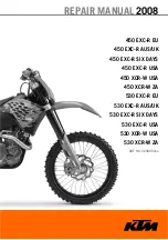 KTM 450 XCR-W USA Repair Manual preview