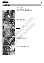 Предварительный просмотр 66 страницы KTM 50 SX Mini Repair Manual