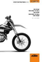 KTM 500 EXC-F Six Days 2020 Setup Instructions preview