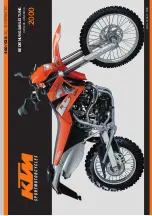 KTM 540 SXC 1999 Owner'S Handbook Manual предпросмотр