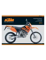 KTM 625 SXC 2003 Owner'S Manual preview