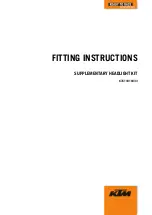 KTM 63514910033 Fitting Instructions Manual предпросмотр