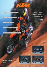 KTM 640 LC4R Owner'S Handbook Manual предпросмотр