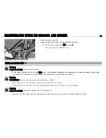 Preview for 78 page of KTM 690 DUKE AUS/UK 2009 Owner'S Manual