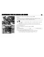 Preview for 116 page of KTM 690 DUKE AUS/UK 2009 Owner'S Manual