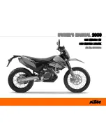 KTM 690 ENDURO AUS/UK 2009 Owner'S Manual предпросмотр