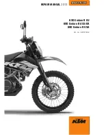 Предварительный просмотр 1 страницы KTM 690 Enduro R 2013 Repair Manual