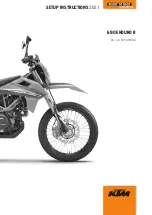 Preview for 1 page of KTM 690 Enduro R 2021 Setup Instructions