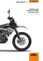 KTM 690 Enduro R AUS/UK 2012 Repair Manual предпросмотр