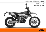 Preview for 1 page of KTM 690 Enduro R AUS Owner'S Manual