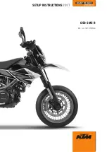 KTM 690 SMC EU Setup Instructions предпросмотр