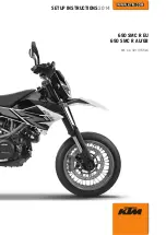 KTM 690 SMC R AU 2014 Setup Instructions preview