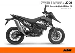 KTM 690 Supermoto Limited Edition EU 2009 Owner'S Manual preview