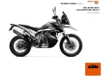 Предварительный просмотр 1 страницы KTM 890 Adventure R US 2021 Owner'S Manual