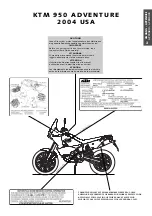 Предварительный просмотр 54 страницы KTM 950 ADVENTURE 2004 Owner'S Manual