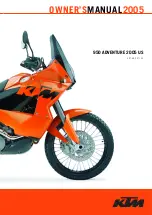 Preview for 1 page of KTM 950 Adventure 2005 Owner'S Manual