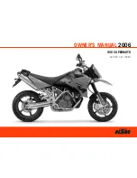 Preview for 1 page of KTM 950 SUPERMOTO R Owner'S Manual